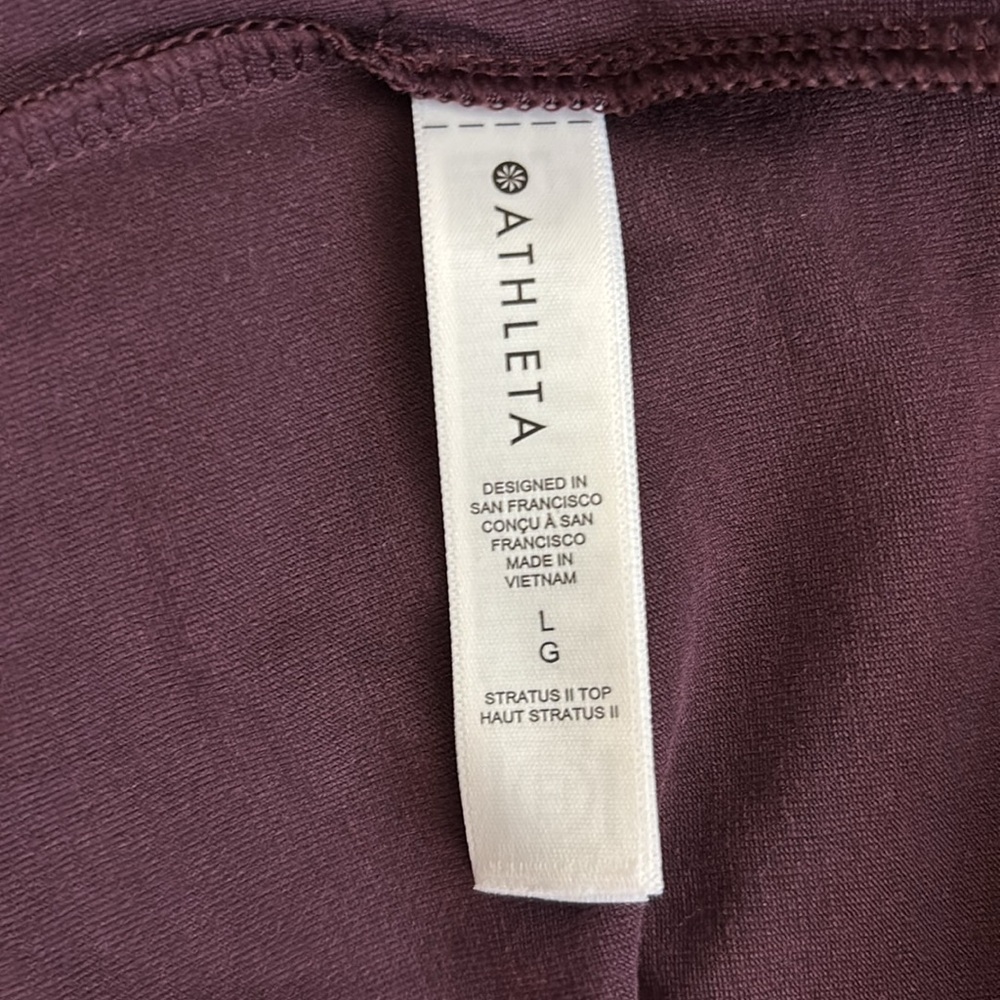 ATHLETA 💜 Cloudlight Stratus II Top - Picture 6 of 7